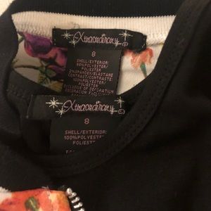 Two piece dress and jacket set.